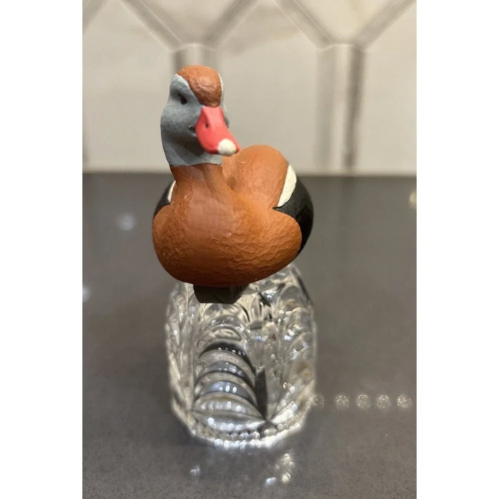 2020 Jett Brunet Miniature Decoy Black Bellied Whistling Duck Ducks Unlimited
